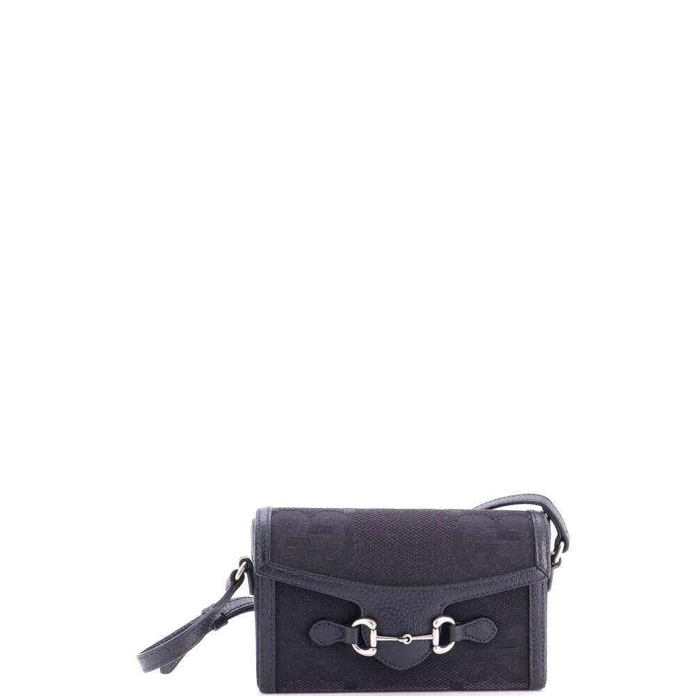 Gucci Horsebit Flap Crossbody Bag Jumbo #269133G10B